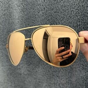 David Yurman 24K Zeiss Lens Phantom Aviator Sunglasses